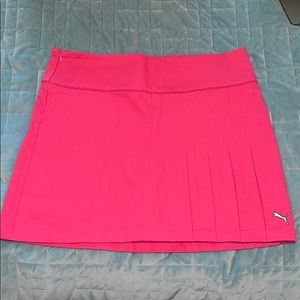 NWT Puma pink athletic skirt skort